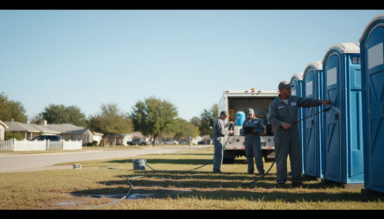 Long-Term Portable Toilet Rental in Reed City, MI near me